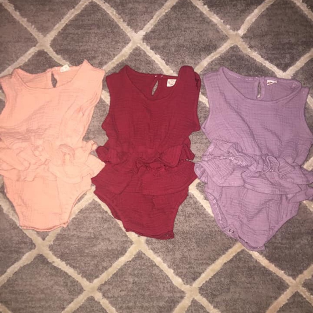 Baby girl rompers.
